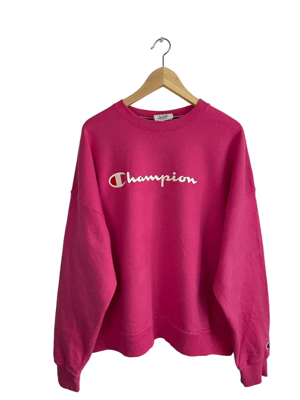 SUDADERA CHAMPION 'PINK FIRM'