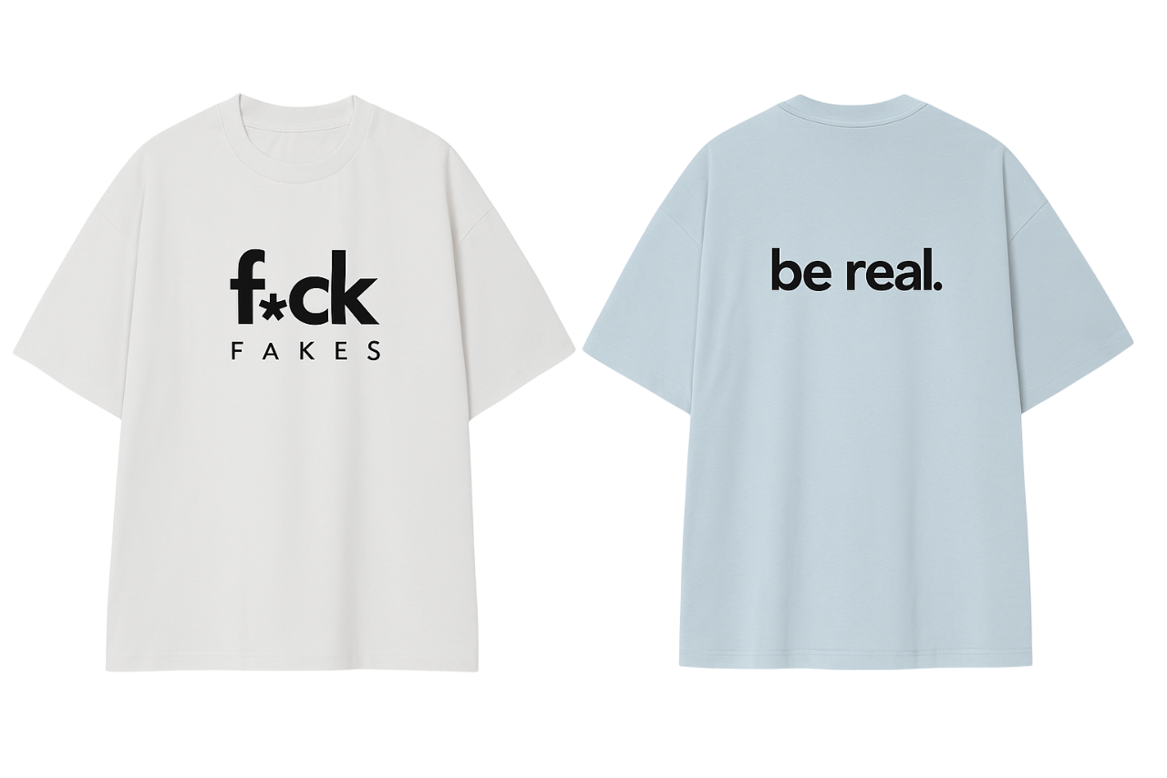 CAMISETA 'F*CK FAKES'