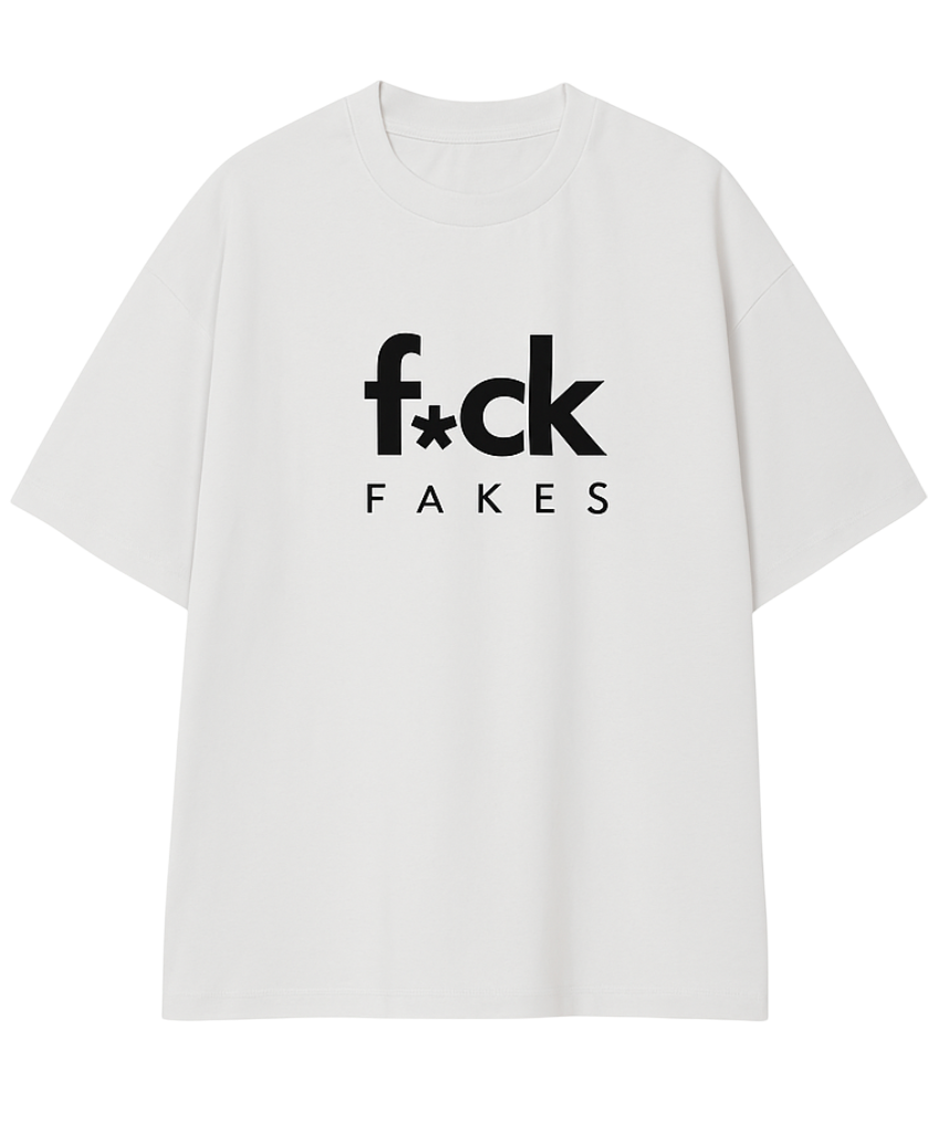 CAMISETA 'F*CK FAKES'